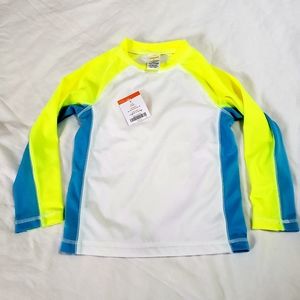 NWT Gymboree Rashguard Swim Shirt Only, with UPF 50+ UV Protection, size 3T